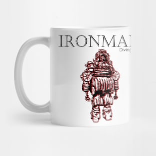 ironman diving suit Mug